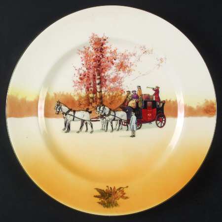 Coaching Days (Smooth, Bone) Dinner Plate