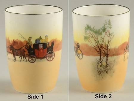 Coaching Days (Smooth, Bone) 6 Oz China Juice Tumbler