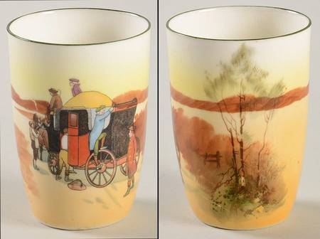 Coaching Days (Smooth, Bone) 6 Oz China Juice Tumbler