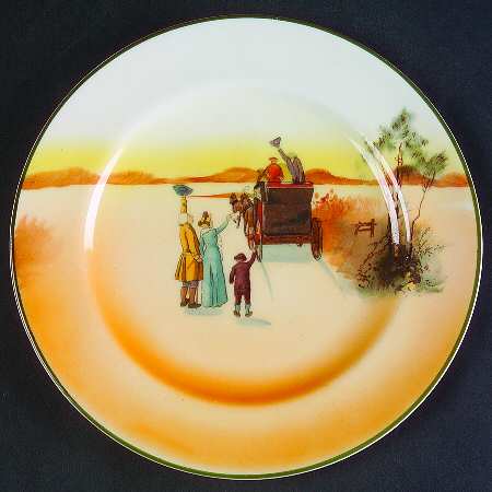Coaching Days (Smooth, Bone) Salad Plate