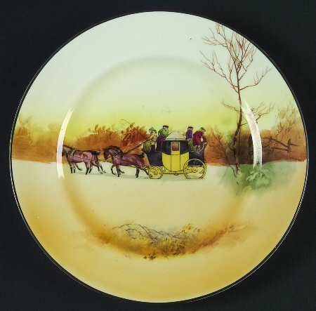 Coaching Days (Smooth, Bone) Salad Plate