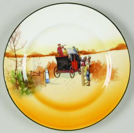 Coaching Days (Smooth, Bone) Salad Plate