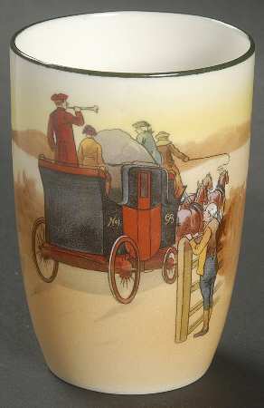 Coaching Days (Smooth, Bone) 6 Oz China Juice Tumbler