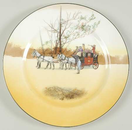 Coaching Days (Smooth, Bone) Dinner Plate