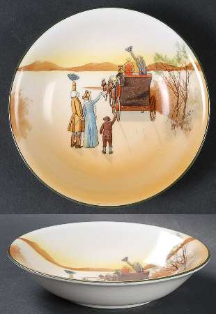 Coaching Days (Smooth, Bone) Fruit/Dessert (Sauce) Bowl