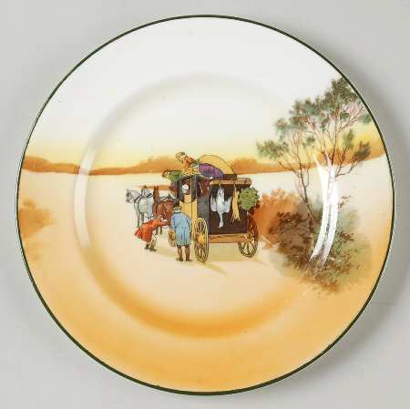 Coaching Days (Smooth, Bone) Salad Plate