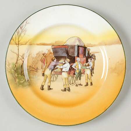 Coaching Days (Smooth, Bone) Salad Plate
