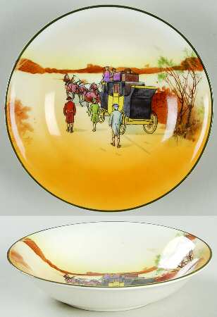 Coaching Days (Smooth, Bone) Fruit/Dessert (Sauce) Bowl