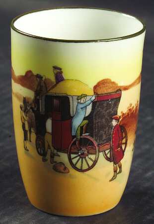 Coaching Days (Smooth, Bone) 6 Oz China Juice Tumbler