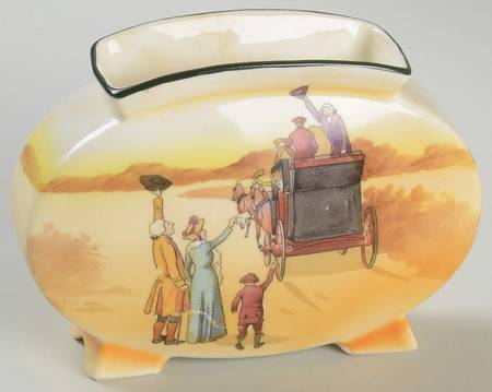 Coaching Days (Smooth, Bone) 3" Oval Vase