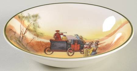 Coaching Days (Smooth, Bone) Fruit/Dessert (Sauce) Bowl