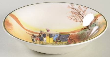 Coaching Days (Smooth, Bone) Fruit/Dessert (Sauce) Bowl