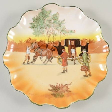 Coaching Days (Smooth, Bone) 8" Cookie Plate