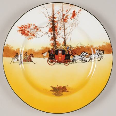 Coaching Days (Smooth, Bone) Dinner Plate