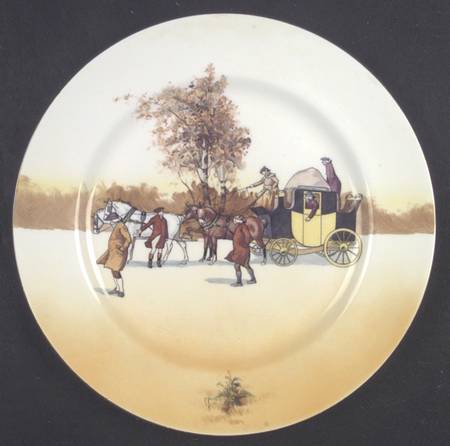 Coaching Days (Smooth, Bone) Dinner Plate
