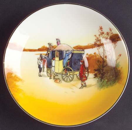 Coaching Days (Smooth, Bone) Saucer for Flat Cup