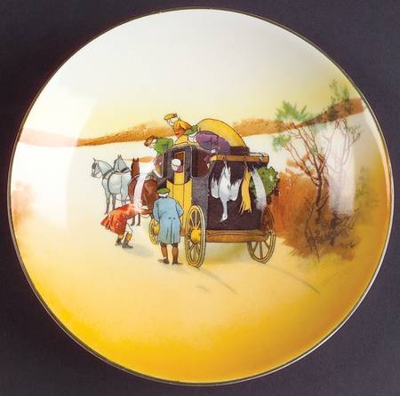 Coaching Days (Smooth, Bone) Saucer for Flat Cup