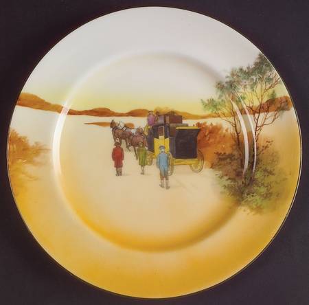 Coaching Days (Smooth, Bone) Salad Plate