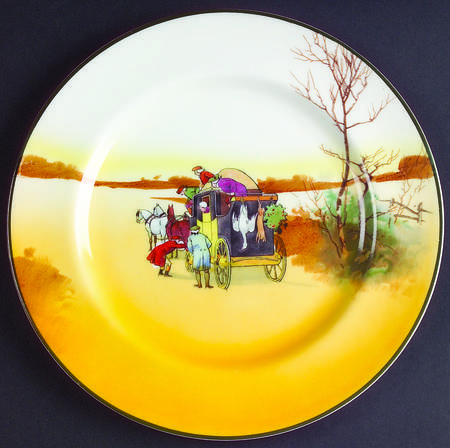 Coaching Days (Smooth, Bone) Salad Plate