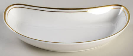 Concord Gold Crescent Salad Plate