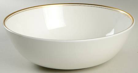 Concord Gold 10" Large Salad Serving Bowl