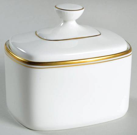 Concord Gold Sugar Bowl & Lid