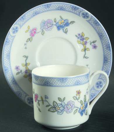 Coniston Flat Demitasse Cup & Saucer Set