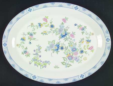 Coniston 16" Oval Serving Platter by Royal Doulton