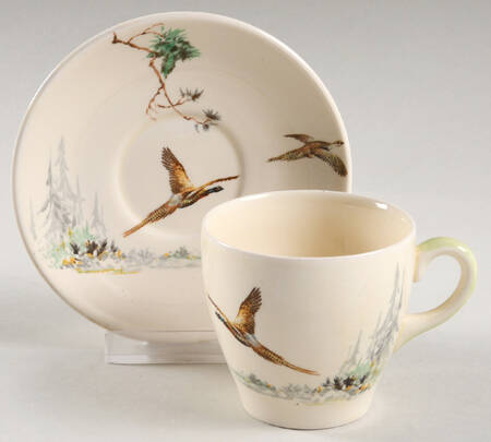 The Coppice Flat Demitasse Cup & Saucer Set