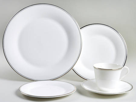 Concord Platinum (Concord Shape) 5 Piece Place Setting