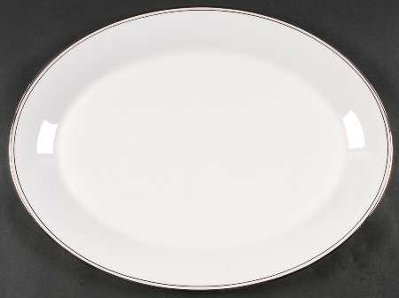Concord Platinum (Concord Shape) 16" Oval Serving Platter