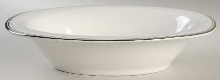 Concord Platinum (Concord Shape) 11" Oval Vegetable Bowl