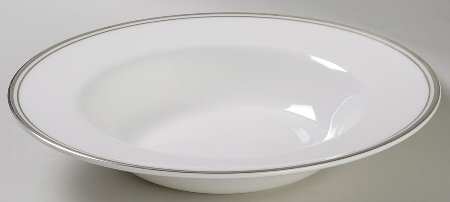 Concord Platinum (Concord Shape) Large Rim Soup Bowl