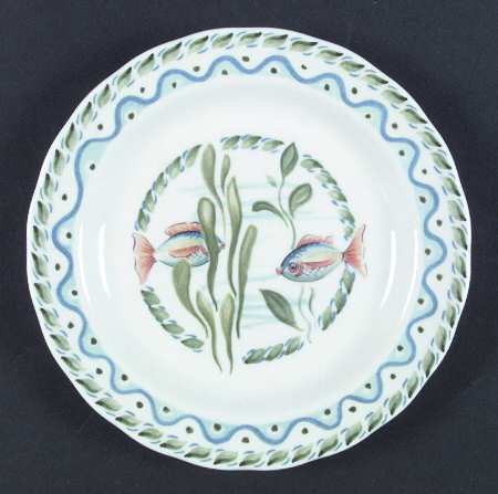 Coral Reef Accent Salad Plate