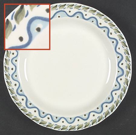 Coral Reef Salad Plate