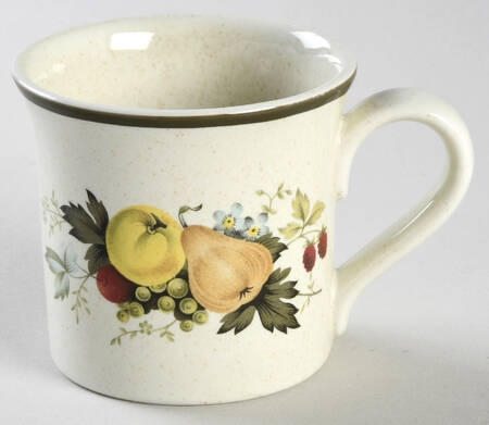 Cornwall (Rim, Double Green Trim) Flat Demitasse Cup