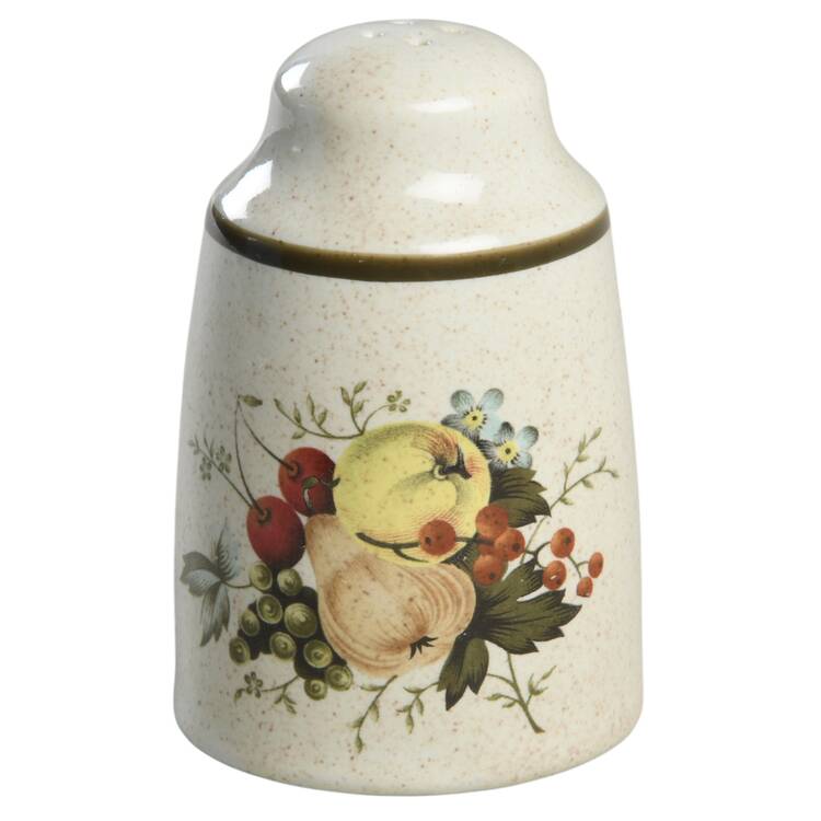 Cornwall (Rim, Double Green Trim) Salt Shaker