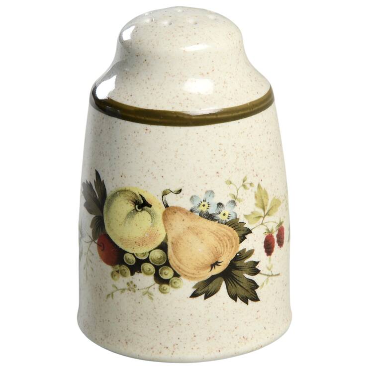 Cornwall (Rim, Double Green Trim) Pepper Shaker