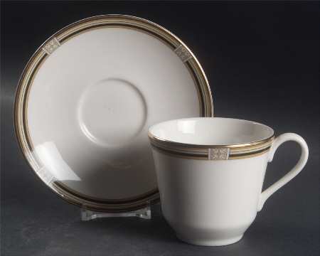 Coronado Flat Cup & Saucer Set