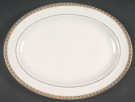 Cotillion 13" Oval Serving Platter