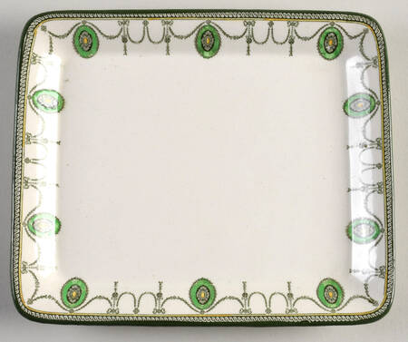 Countess Cheese Dish with Lid, Base Only (Wedge)