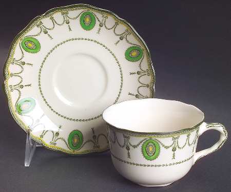 Countess Flat Cup & Saucer Set