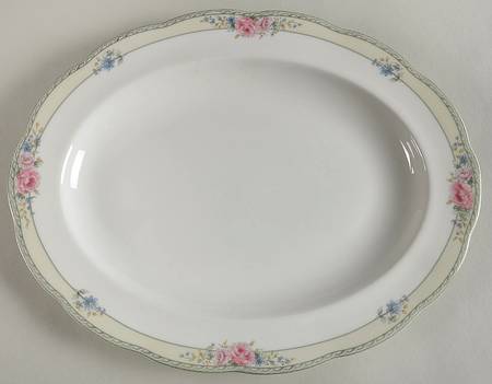 Courtney 13" Oval Serving Platter