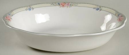 Courtney 9" Oval Vegetable Bowl
