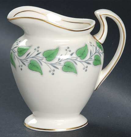 Coventry Green (Green Leaves) Creamer