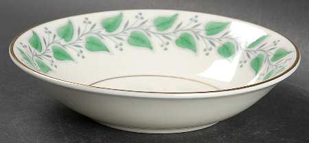 Coventry Green (Green Leaves) Fruit/Dessert (Sauce) Bowl