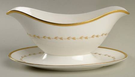Covington Gravy Boat with Attached Underplate