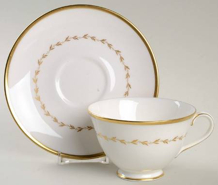 Covington Footed Cup & Saucer Set