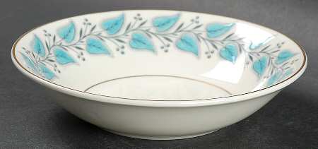 Coventry Blue Turquoise Fruit/Dessert (Sauce) Bowl