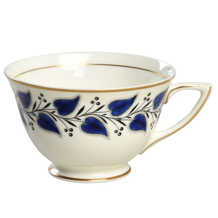 Coventry Navy Blue Footed Cup